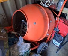 cement mixer 230v used once for job