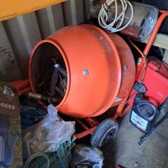 cement mixer 230v used once for job