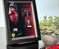 Formula 1 - Charles Leclerc Frame - 1:64 Ferrari, Gift, Collectibles