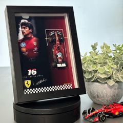 Formula 1 - Charles Leclerc Frame - 1:64 Ferrari, Gift, Collectibles