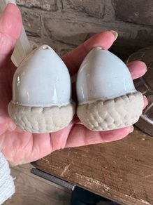 New acorn salt and pepper shakers