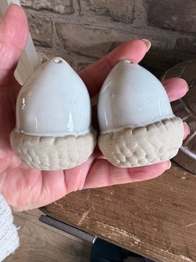 New acorn salt and pepper shakers