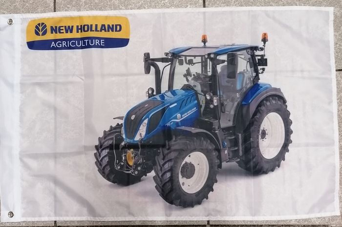 New Holland T5 140 Tractor flag.