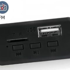 Wireless Bluetooth 5.0 DIY MP3 WMA WAV Decoder Board Car Audio USB TF, Radio, 12 V. New.