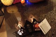 Halloween Metal Tea light candle holder