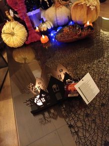 Halloween Metal Tea light candle holder