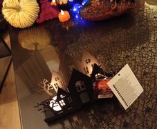 Halloween Metal Tea light candle holder