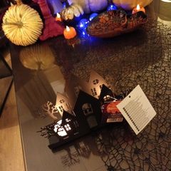 Halloween Metal Tea light candle holder