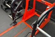 Plate loaded dead lift, bent over row and shrugs