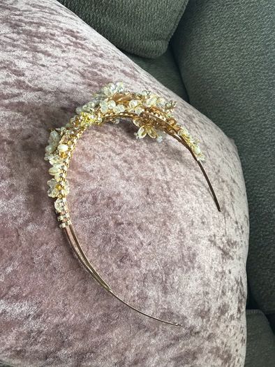 Handmade wedding headpiece / hair band