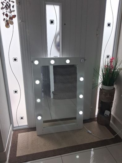 mirror with lights