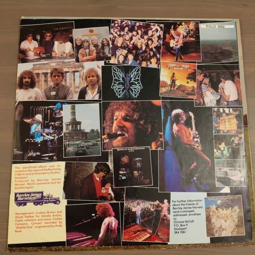 Barklay James Harvest - concert for the people Berlin - Irish pressing