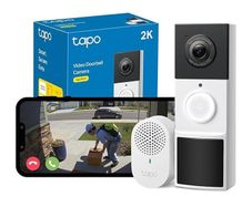 TP-Link Tapo 2k Smart Video Doorbell Camera