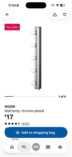 Ikea wall lights