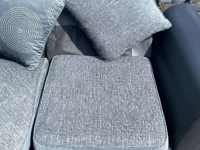 Corner sofa/couch  &footstool
