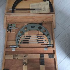 mitutoyo micrometer 200-300 and proton 400-425 micrometers