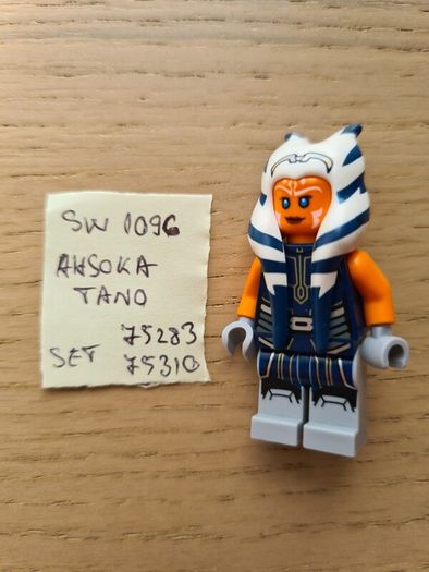 lego sw1096 Ahsoka Tano, set 75283, 75310