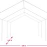 New Gazebo Marquee 6 X 4 M, 100% Waterproof .. Free Delivery Image 5