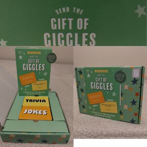 The Gift of Giggles, Gift Set Of Trivia And Jokes, NEW IN BOX