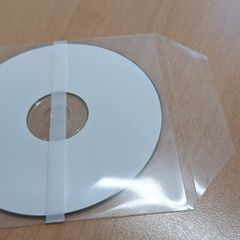 100 CD/DVD new plastic covers