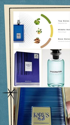 Khadlaj Karus Blu Spice similar LV Imagination new