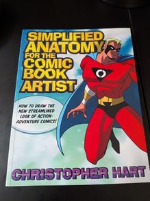 Simplified Anatomy for the Comic Book Artist | Drawing Sketching book