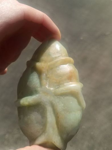 Qing Dynasty Jade Brush Washer