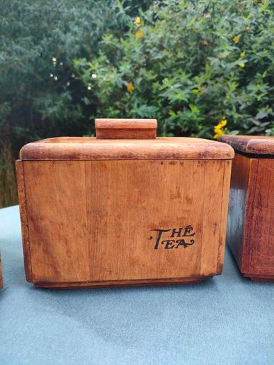 4x Baribo Bois kitchen caddies