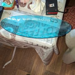 Vintage Large Blue Glass Irish Mist Liqueur Dish Postage Available or Collection