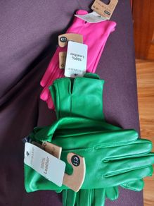 Leather Gloves x4 BNWT