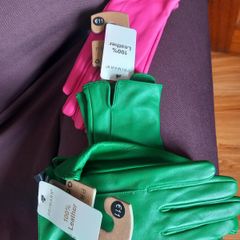 Leather Gloves x4 BNWT