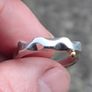 Modernist Serpent Irish Sterling Silver Ring Image 2