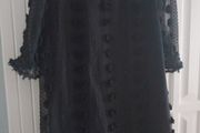 Boohoo Black Dress Midi