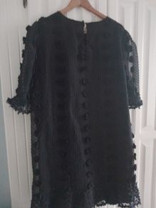 Boohoo Black Dress Midi