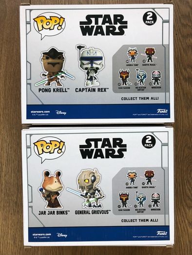 Funko Star Wars: The Clone Wars Exclusive Pops (Various Prices)