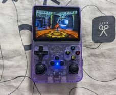 R36S 64GB Game Console - Purple - price firm - genuine rockchip