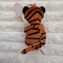 TY Beanie Babies Tiger Clawdia approx. 10 cm keychain Please see photos Image 9