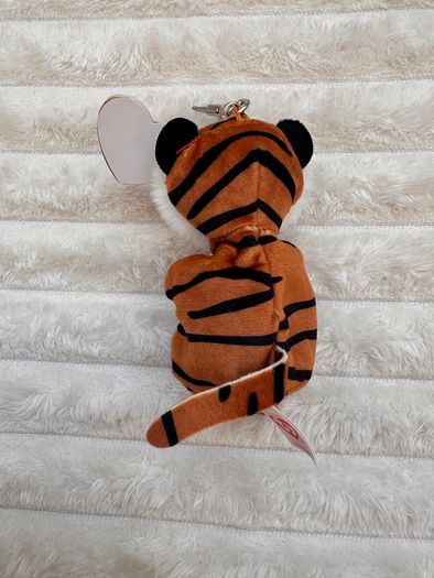 TY Beanie Babies Tiger Clawdia approx. 10 cm keychain Please see photos