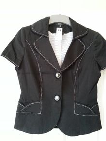 Dunnes Stores Black Jacket/Top size 10