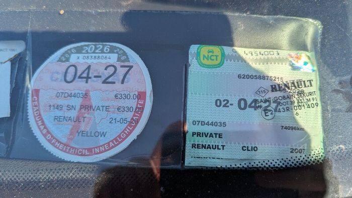 2007 Renault Clio 1.1 NCT 04/27 TAX 04/27