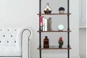 BRAND NEW 4-Tier Display Shelf Wall-Mounted Storage Stands Multipurpose Metal Display Rack