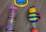 Sensory rattles/activity toys