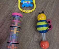 Sensory rattles/activity toys