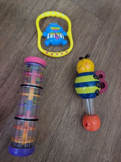 Sensory rattles/activity toys