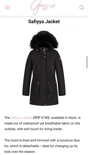 Regatta Outdoors Safiyya Waterproof Jacket