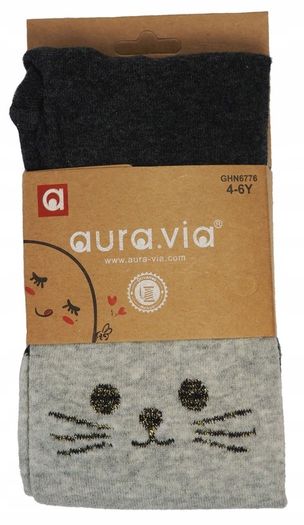 Kitten glitter tights