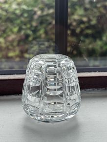 Vintage Waterford Crystal Toothpick Holder / Mini Vase