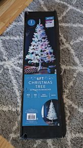 6ft White Artificial Christmas Tree