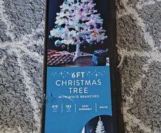 6ft White Artificial Christmas Tree