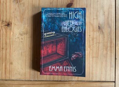 Emma Ennis SIGNED High Heels and Eulogies Book